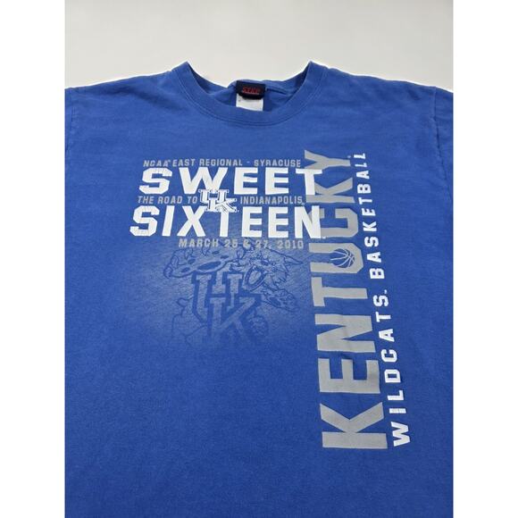 Kentucky Wildcats 2010 Sweet Sixteen NCAA Basketball T-Shirt Size Medium - Picture 4 of 4